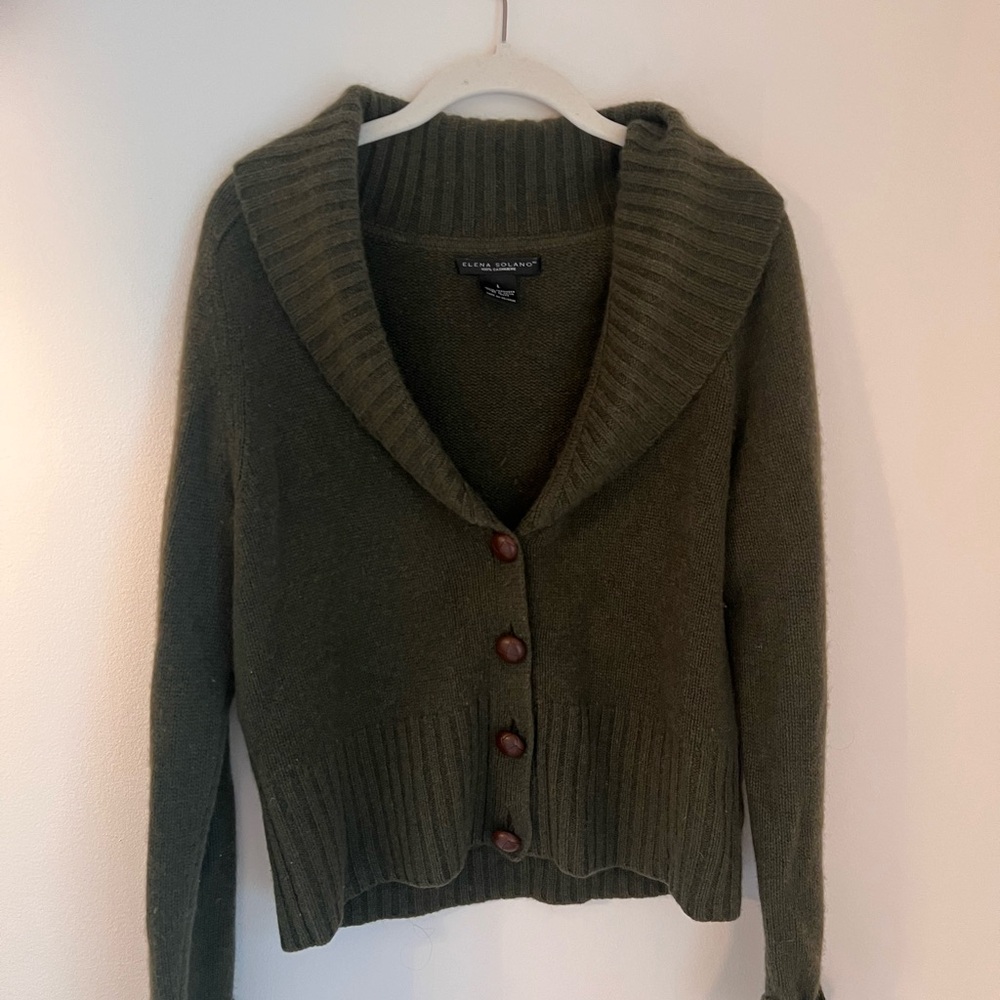 Elena Solano 100% Cashmere Sweater
